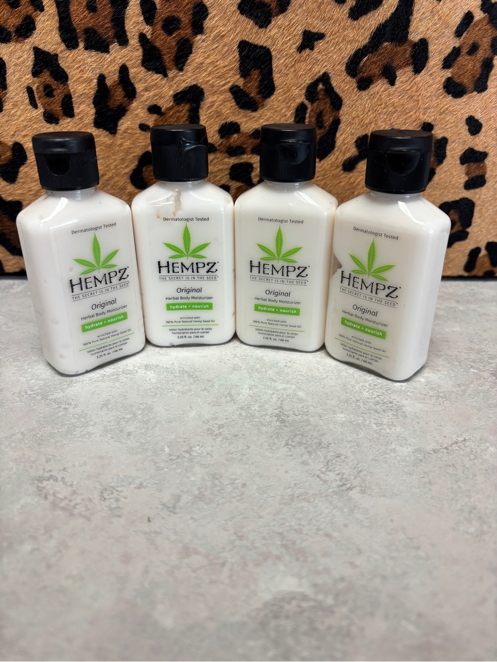 Hempz Travel Size Lotion Bundle of Original (4) - New